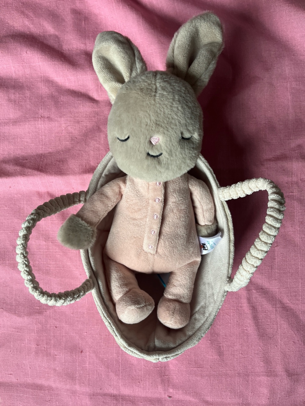 Jellycat Rockabye Sleeping Baby Bunny